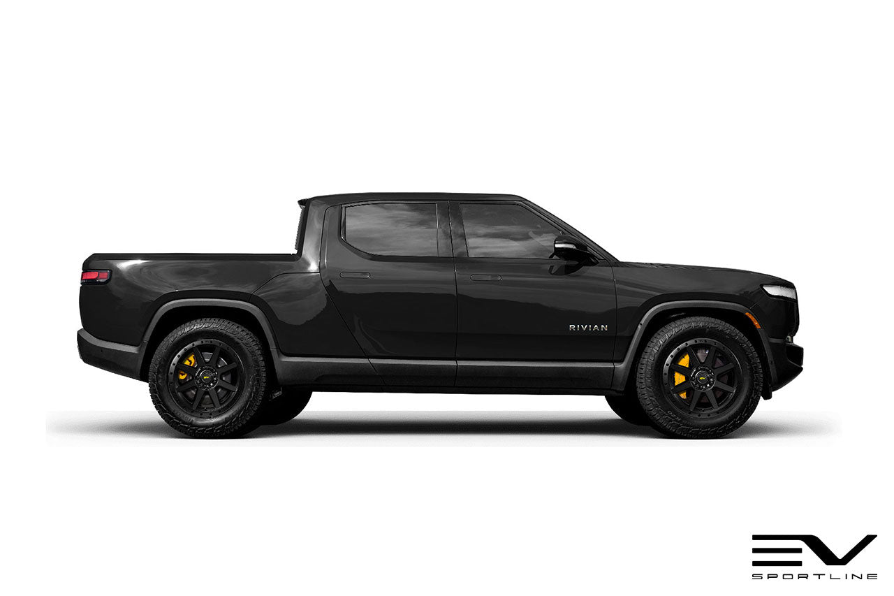 Team 1EV R800 Compass 8 Spoke 20" Flow Forged Wheels & Tire Packages for Rivian R1T / R1S