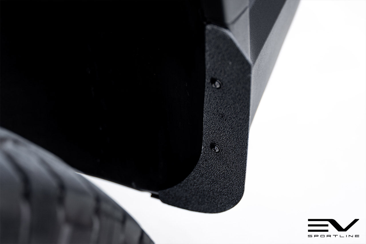 RMaxx Precision Fit Carbon Fiber Mud Flaps for Rivian R1T / R1S (Set of 4)