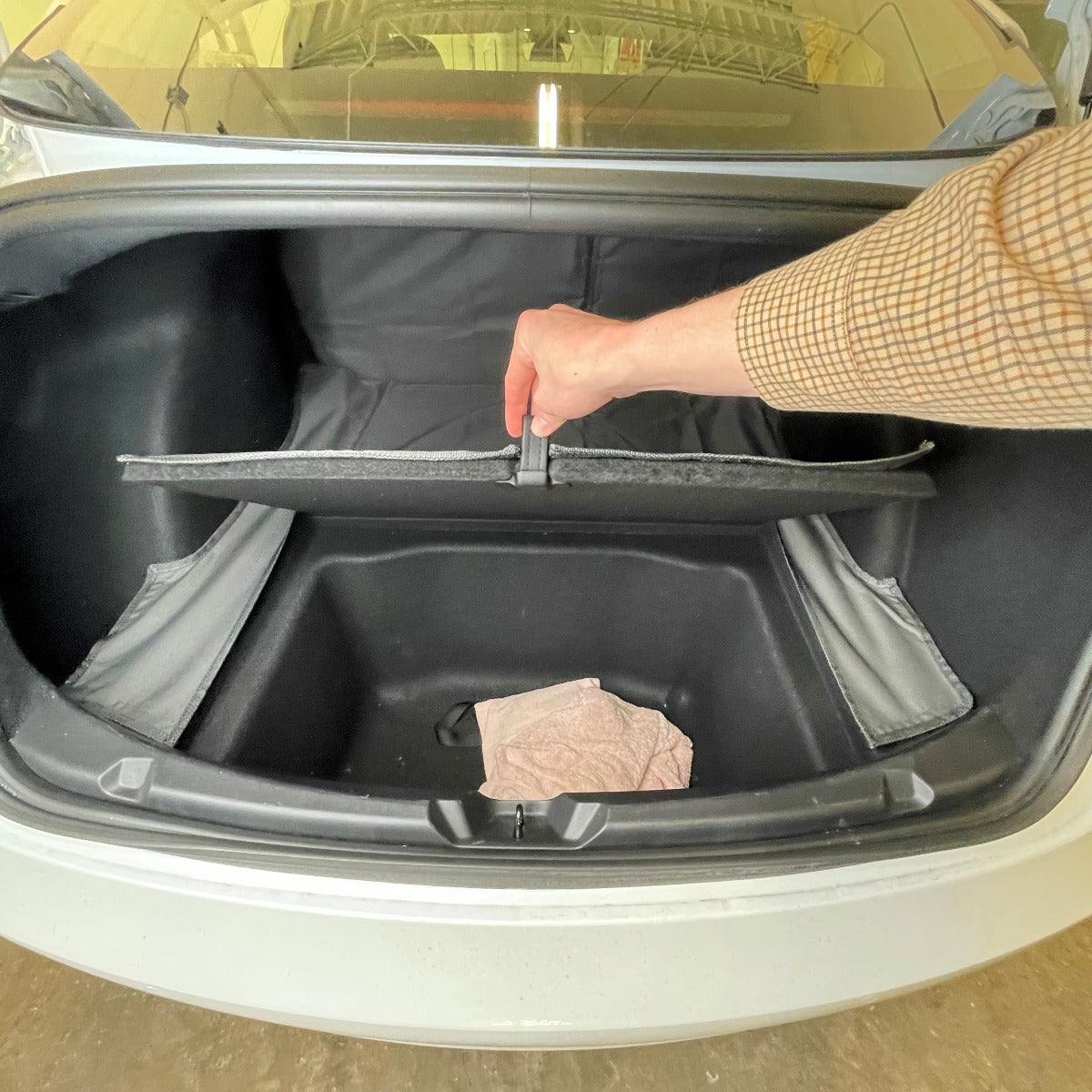 Rear Cargo and Back Seat Down Canvasback Liner and Surface Covers for 2017-Present Tesla Model 3