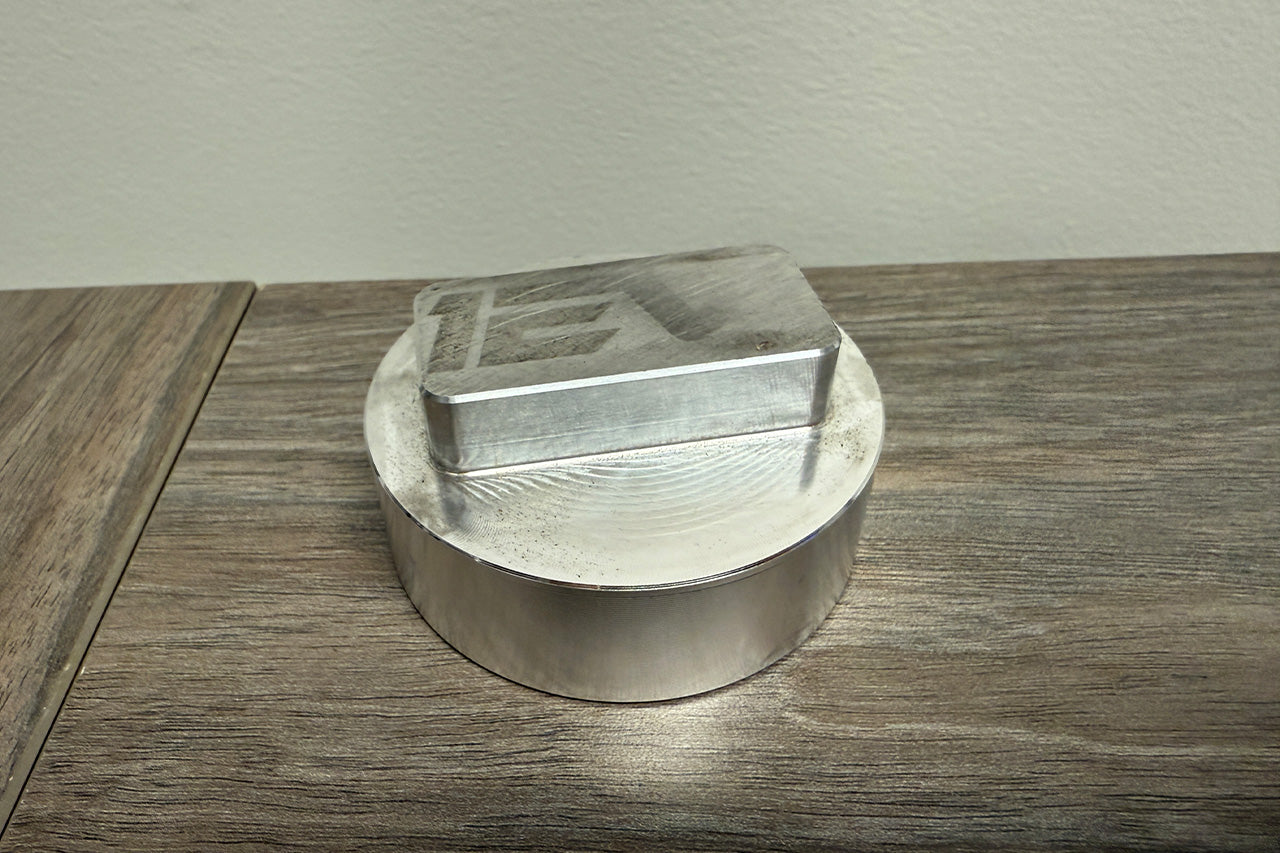 BLOW OUT SPECIAL! - Porsche Taycan Billet Aluminum Precision Lifting Jack Pad Puck by Team 1EV