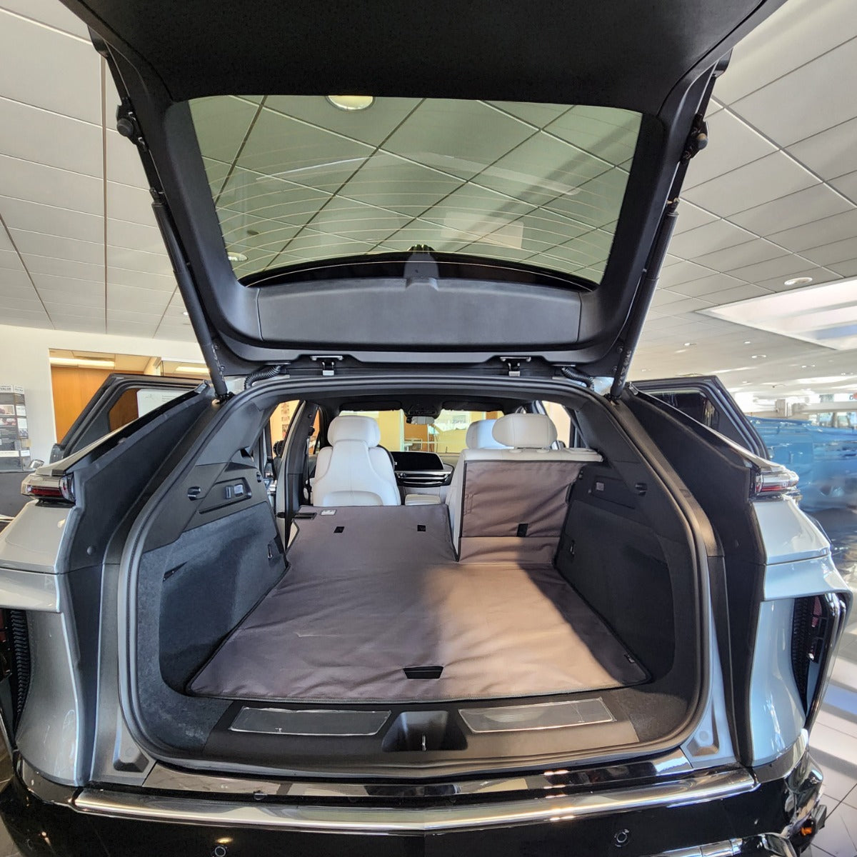 Rear Cargo and Back Seat Down Canvasback Liner and Surface Covers for Cadillac Lyriq