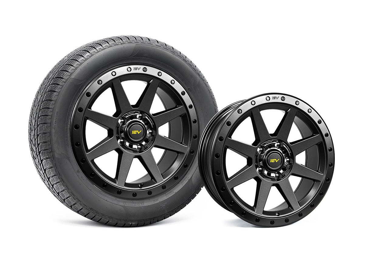 Team 1EV R800 20" Adventure Flow Forged Wheels & Tires for Rivian R2