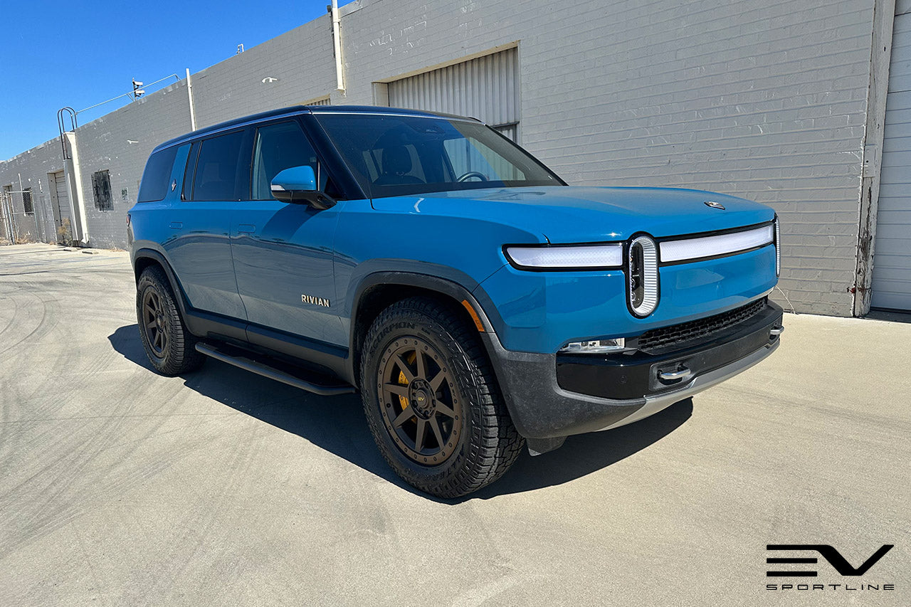 Team 1EV R800 Compass 8 Spoke 20" Flow Forged Wheels for Rivian R1T / R1S