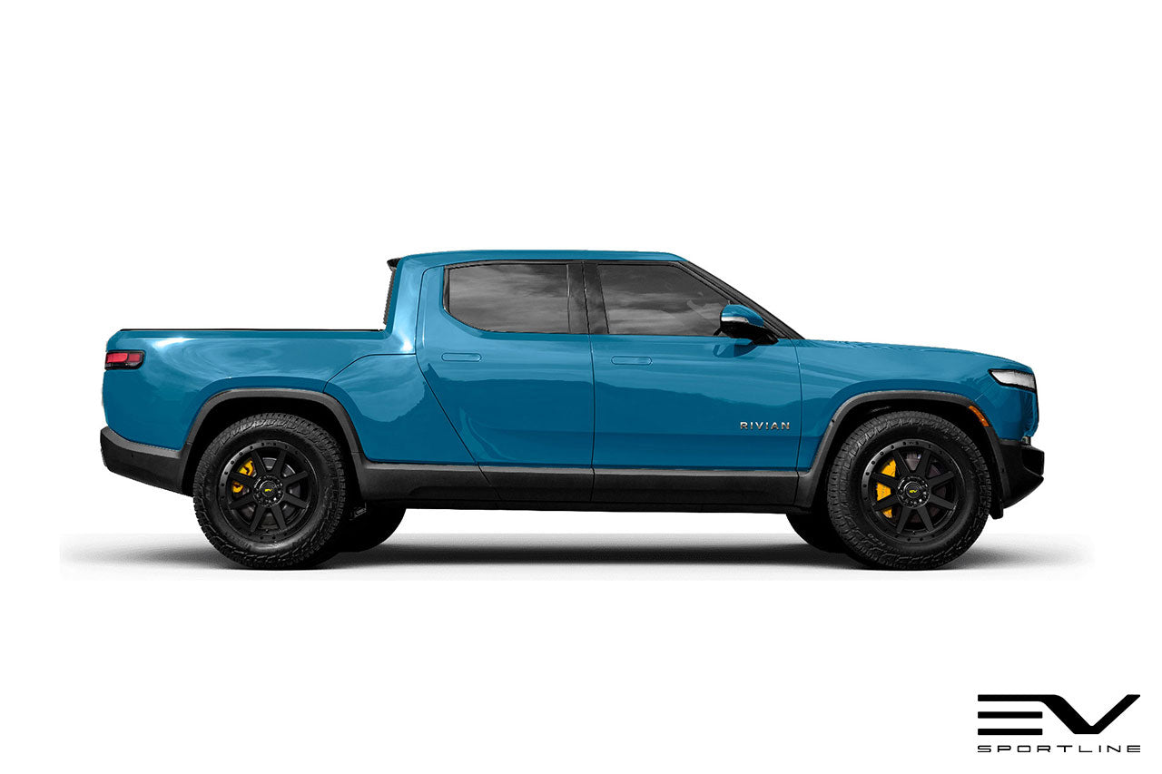 Team 1EV R800 Compass 8 Spoke 20" Flow Forged Wheels & Tire Packages for Rivian R1T / R1S