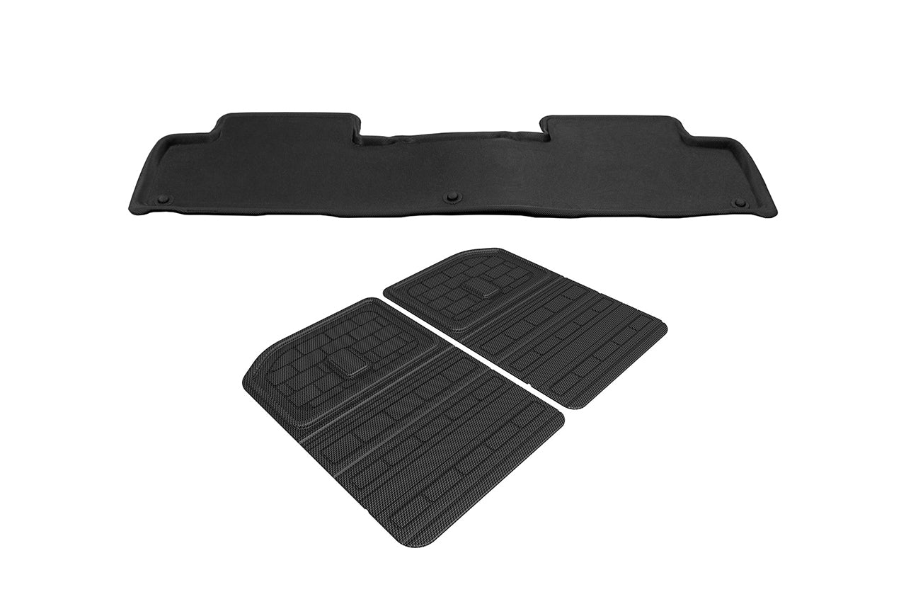 All-Weather Floor & Frunk Mats by 3D MAXpider KAGU Series Custom Fit for Rivian R1T / R1S