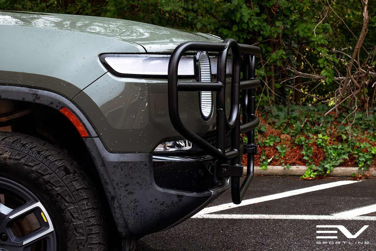RMaxx Heavy Duty Brush / Bull Bars for Rivian R1T / R1S Front Grille and Rear Bumper