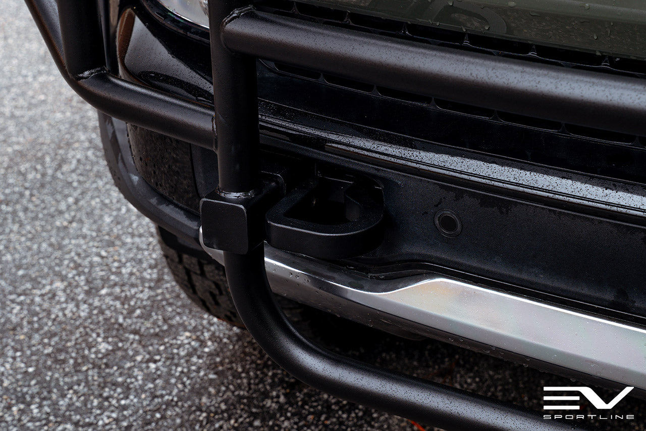 RMaxx Heavy Duty Brush / Bull Bars for Rivian R1T / R1S Front Grille and Rear Bumper