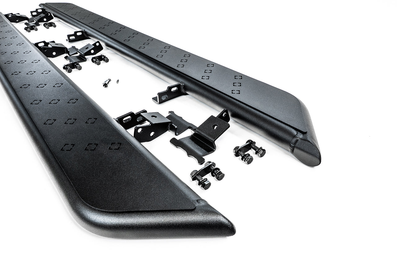 Team 1EV RMaxx Lightweight Aluminum Running Board Side Steps for Rivian R1T / R1S