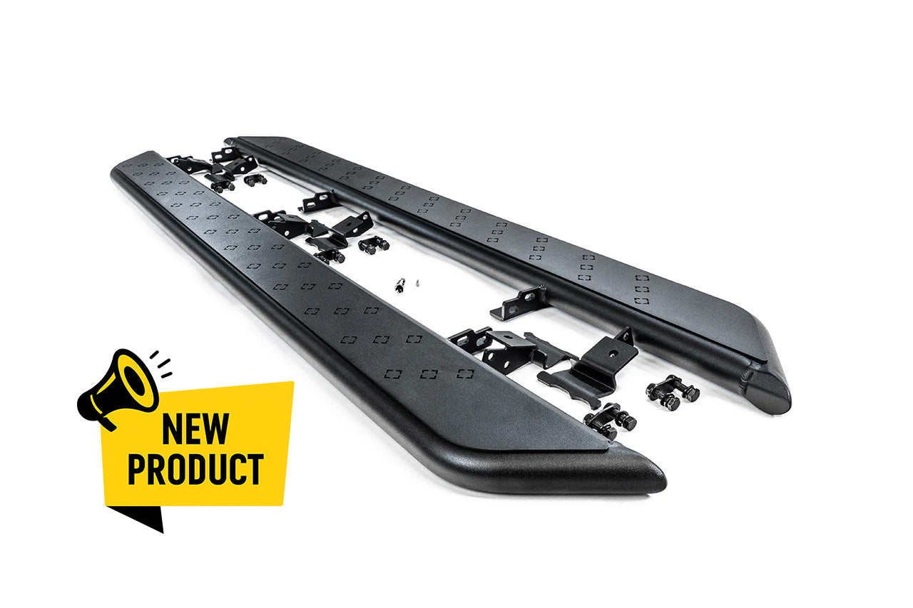 Team 1EV RMaxx Lightweight Aluminum Running Board Side Steps for Rivian R1T / R1S