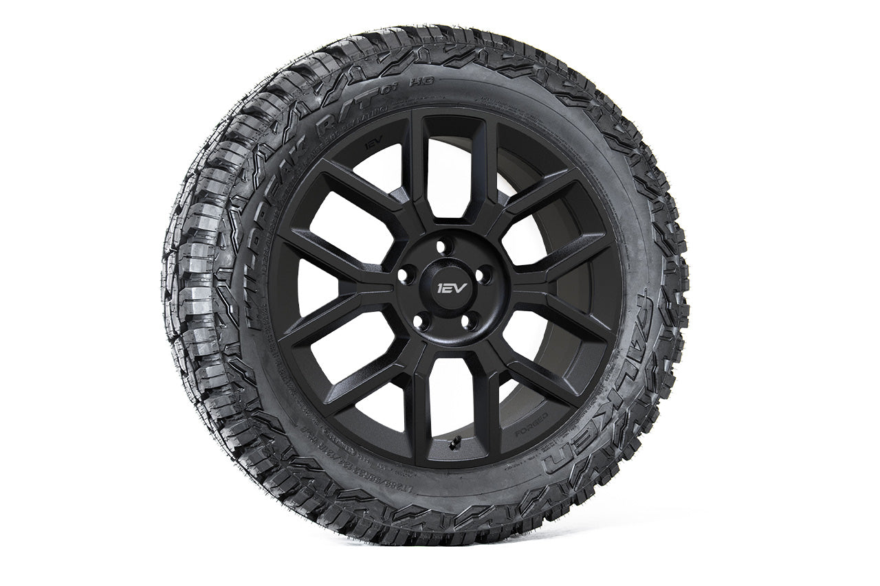 Team 1EV R600 21" Forged Wheel & Tire Package for Rivian R1T / R1S