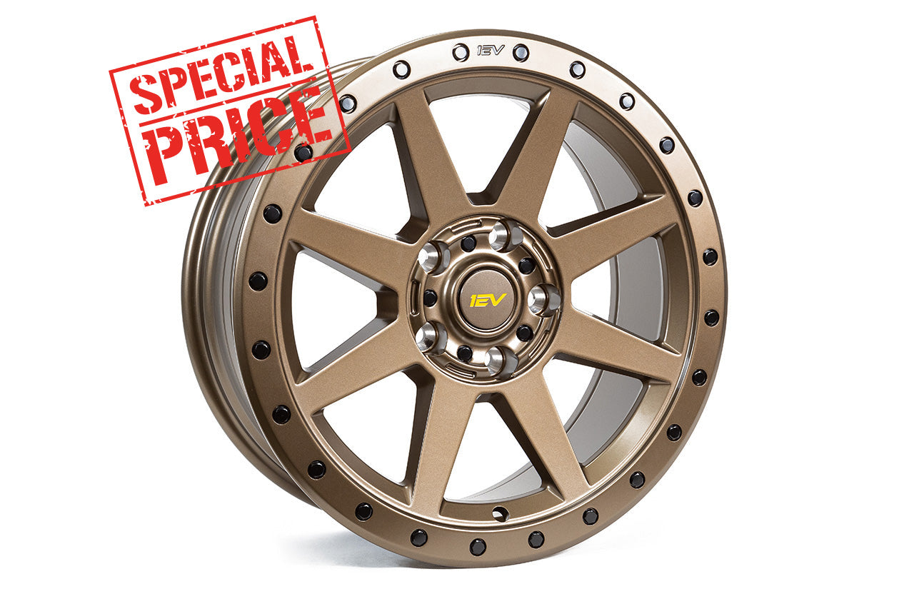 Team 1EV R800 Compass 8 Spoke 20" Flow Forged Wheels for Rivian R1T / R1S - Open Box Special!