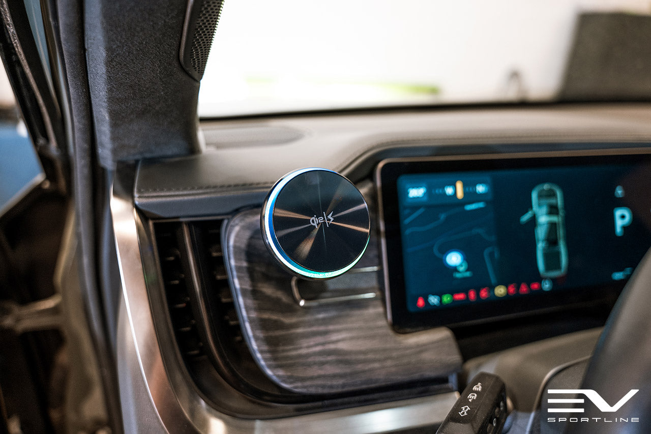 Dashboard Phone Mount with MagSafe Charger & Plug-and-Play Hardwire Kit for Rivian R1T / R1S