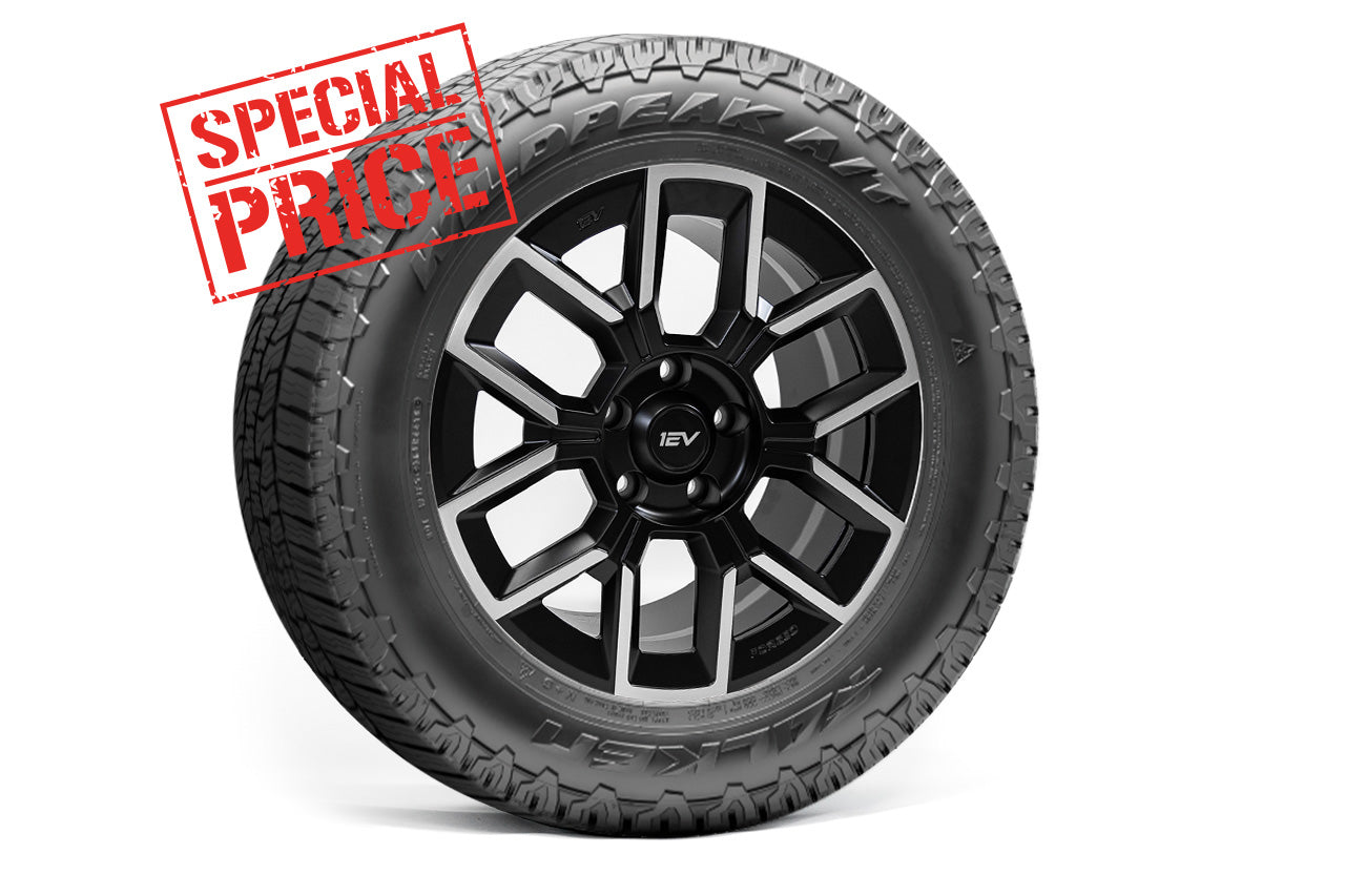 Team 1EV R600 Overland XL 20" Forged Wheel & Tire Package for Rivian R1T / R1S - Open Box Special!