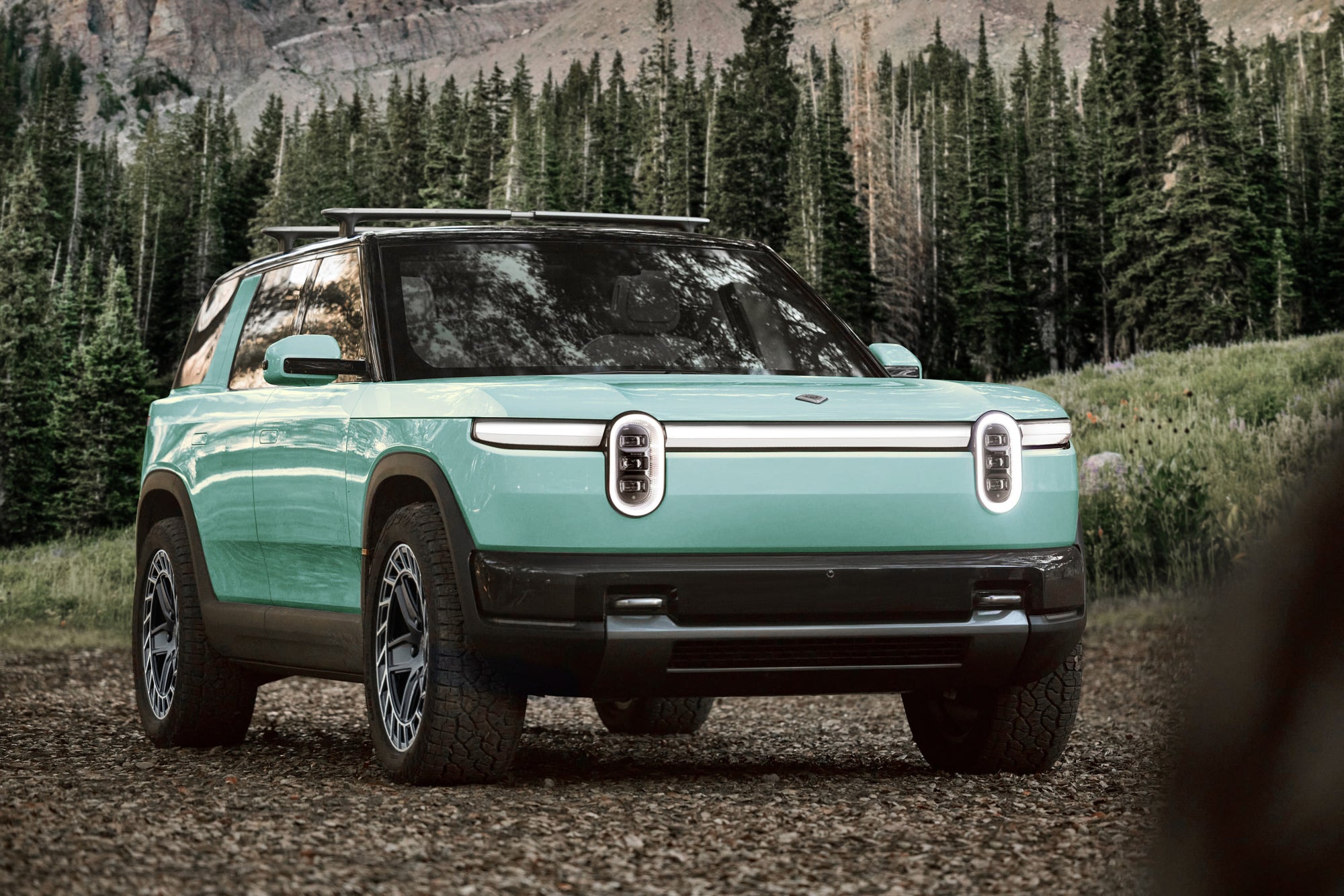 Team 1EV R500 Directional Aero 21" Precision Forged Wheels for Rivian R2