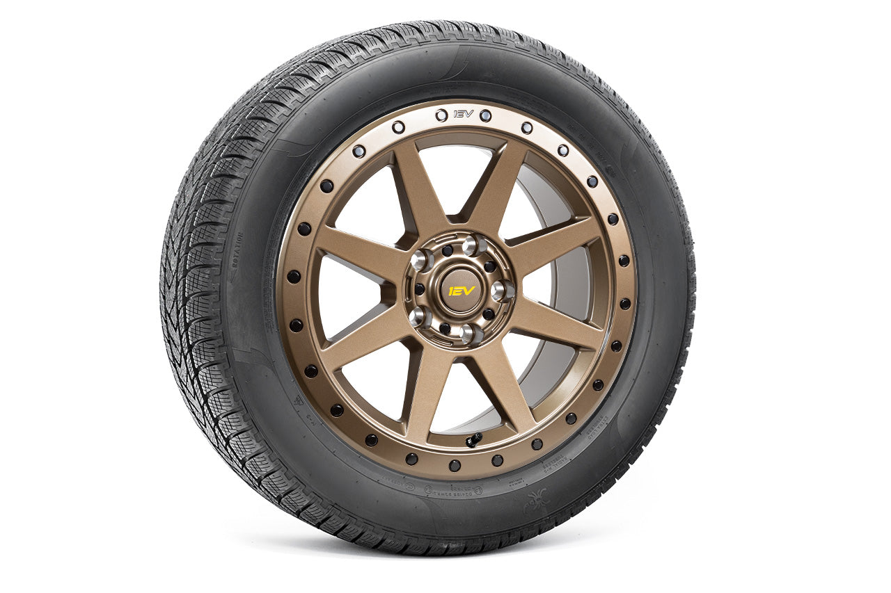 Team 1EV R800 20" Adventure Flow Forged Wheels & Tires for Rivian R2