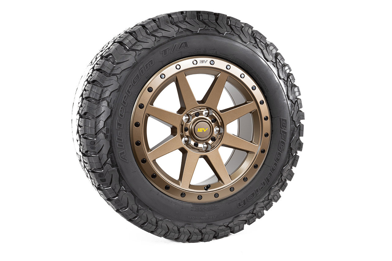 Team 1EV R800 20" Adventure Flow Forged Wheels & Tires for Rivian R2