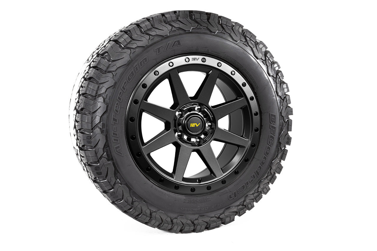 Team 1EV R800 20" Adventure Flow Forged Wheels & Tires for Rivian R2