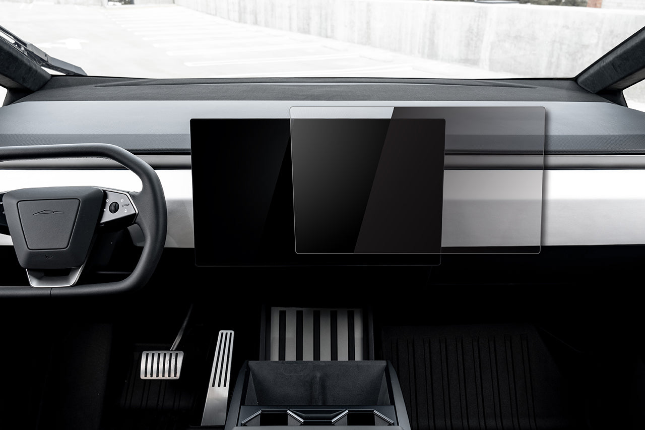 Tesla Cybertruck Center Control Screen Scratch and Scuff Protectors