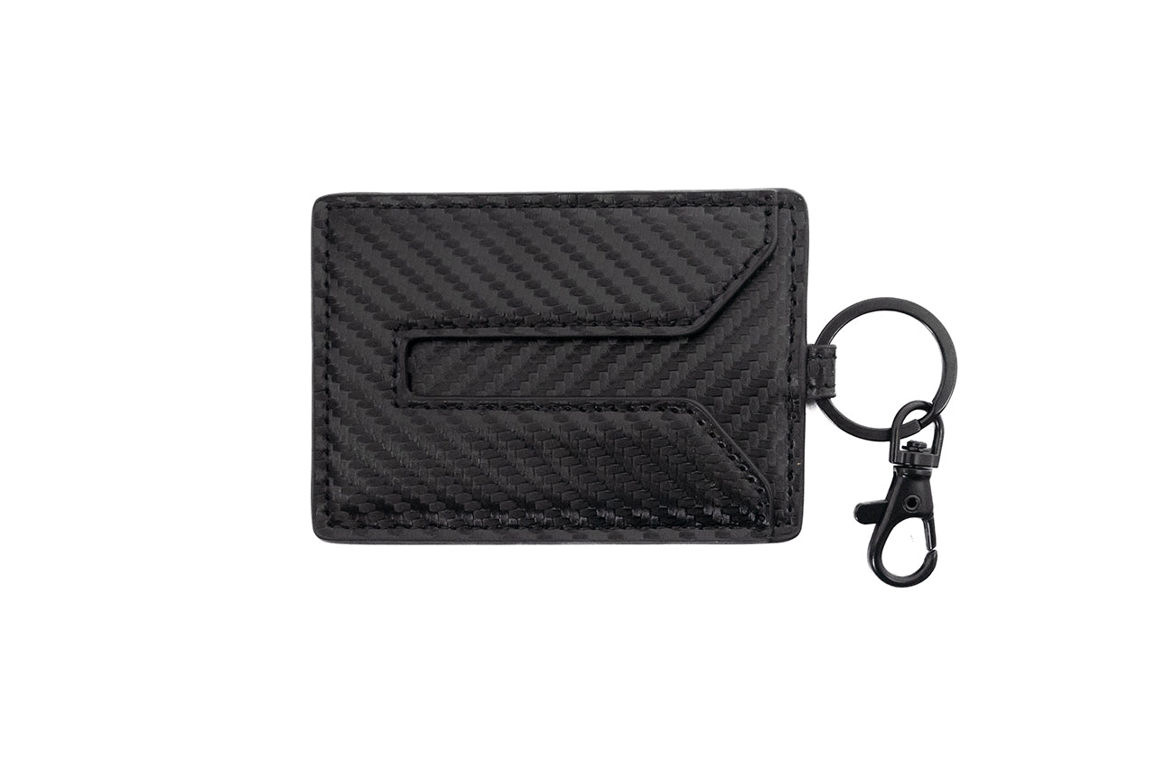 Tesla Model S 3 X Y Cybertruck Color Matched Leather Key Card Holder
