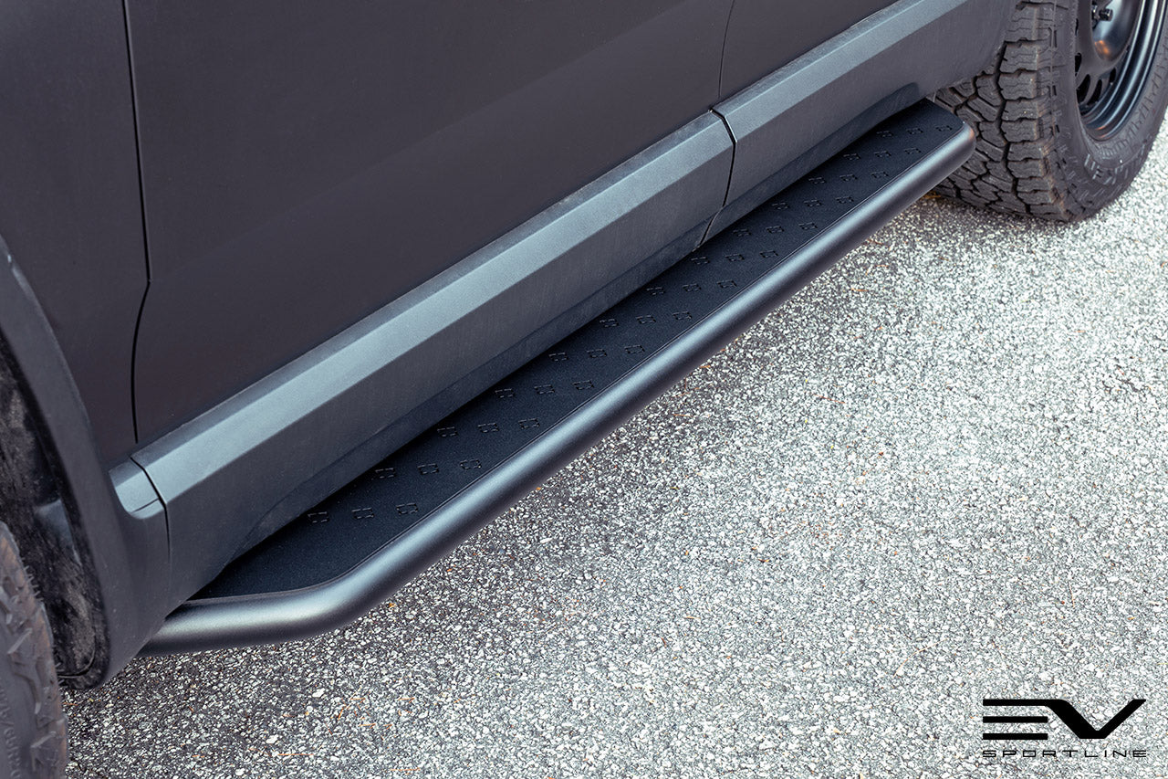 Team 1EV RMaxx Lightweight Aluminum Running Board Side Steps for Rivian R1T / R1S