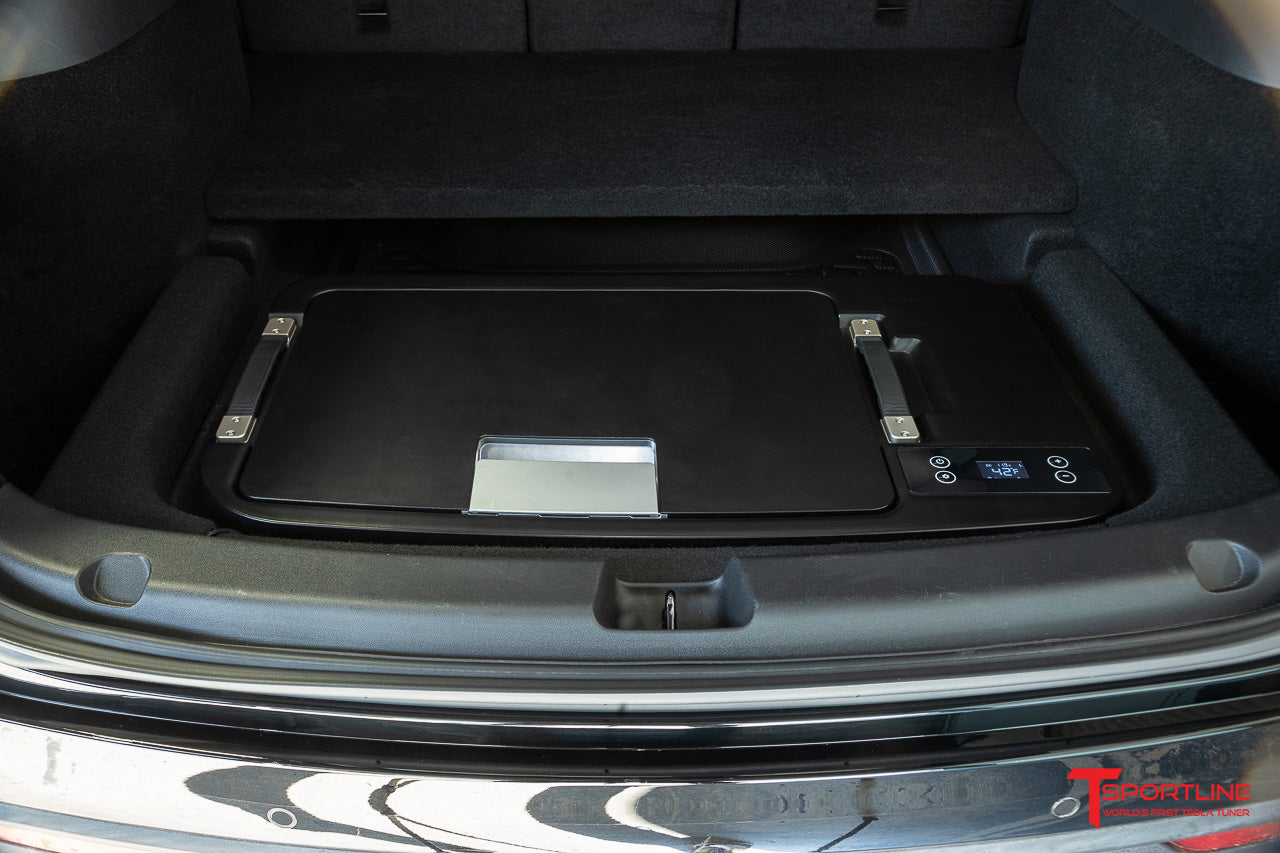 Tesla Model 3 / Y Lower Trunk Refrigerator / Freezer (Plug & Play Electric Powered)