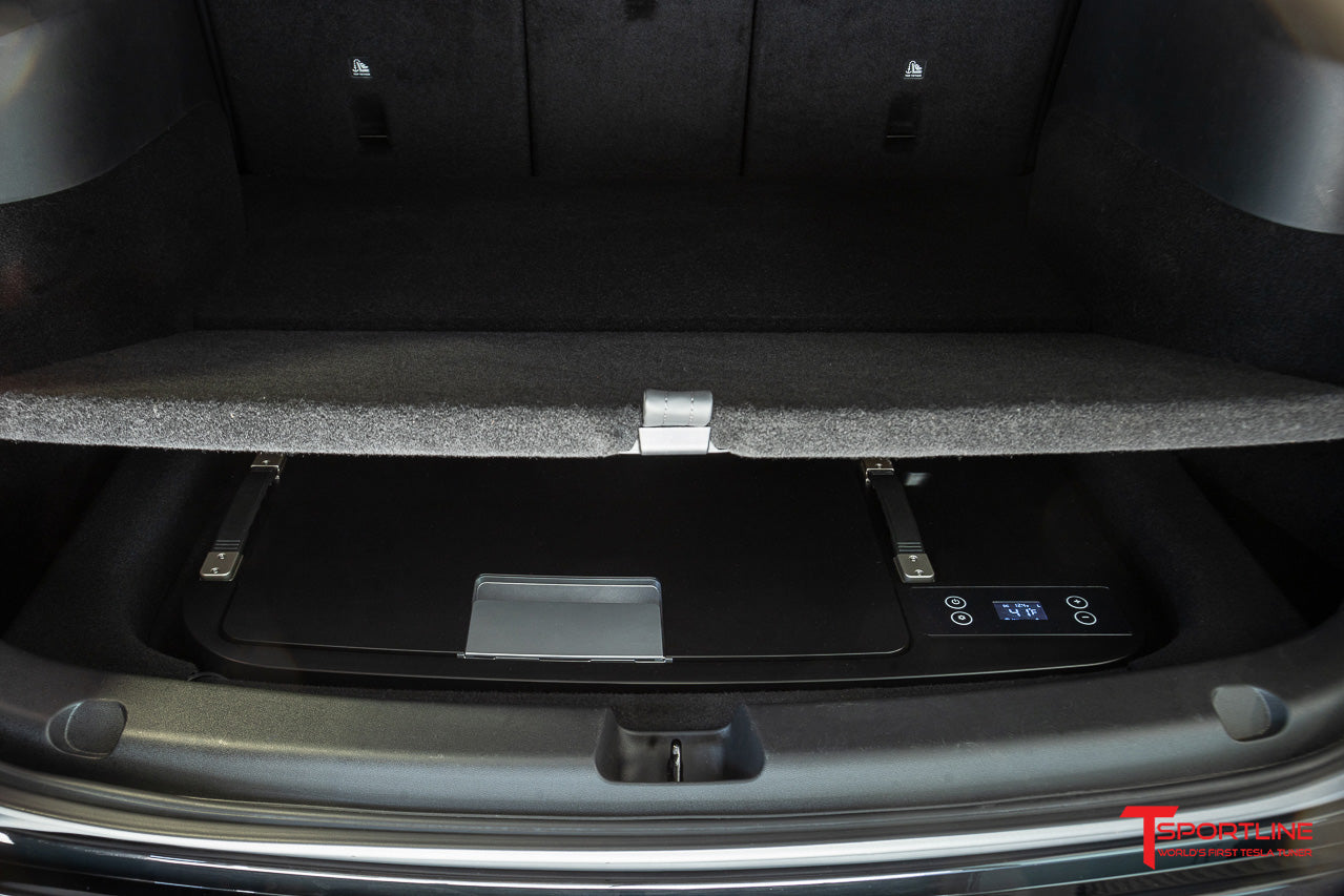 Tesla Model 3 / Y Lower Trunk Refrigerator / Freezer (Plug & Play Electric Powered)