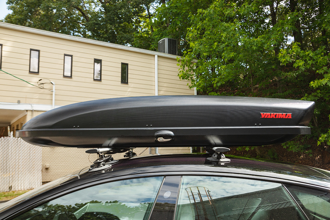 TreeFrog Pro Vacuum Mounted Black Foldable Monkey Round-Bar Roof Rack