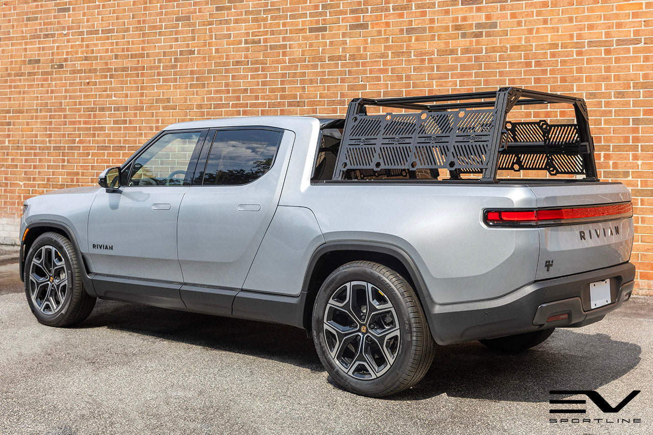 XTR1 Modular Aluminum T-Slot Bed Rack for Rivian R1T by Xtrusion Overland