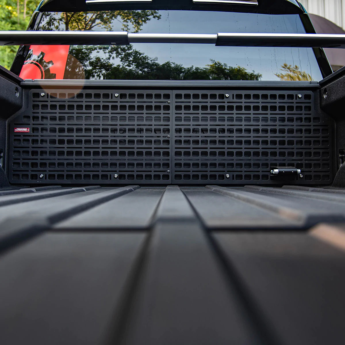 BuiltRight Bedside (Cab Wall) Mounting & Storage MOLLE Panel Kit Rack System for Rivian R1T