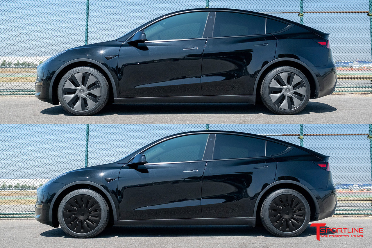 T Sportline TSY14 Tesla Model Y Uberturbine Styled Aero Wheel Cover for 19" Factory Tesla Wheel