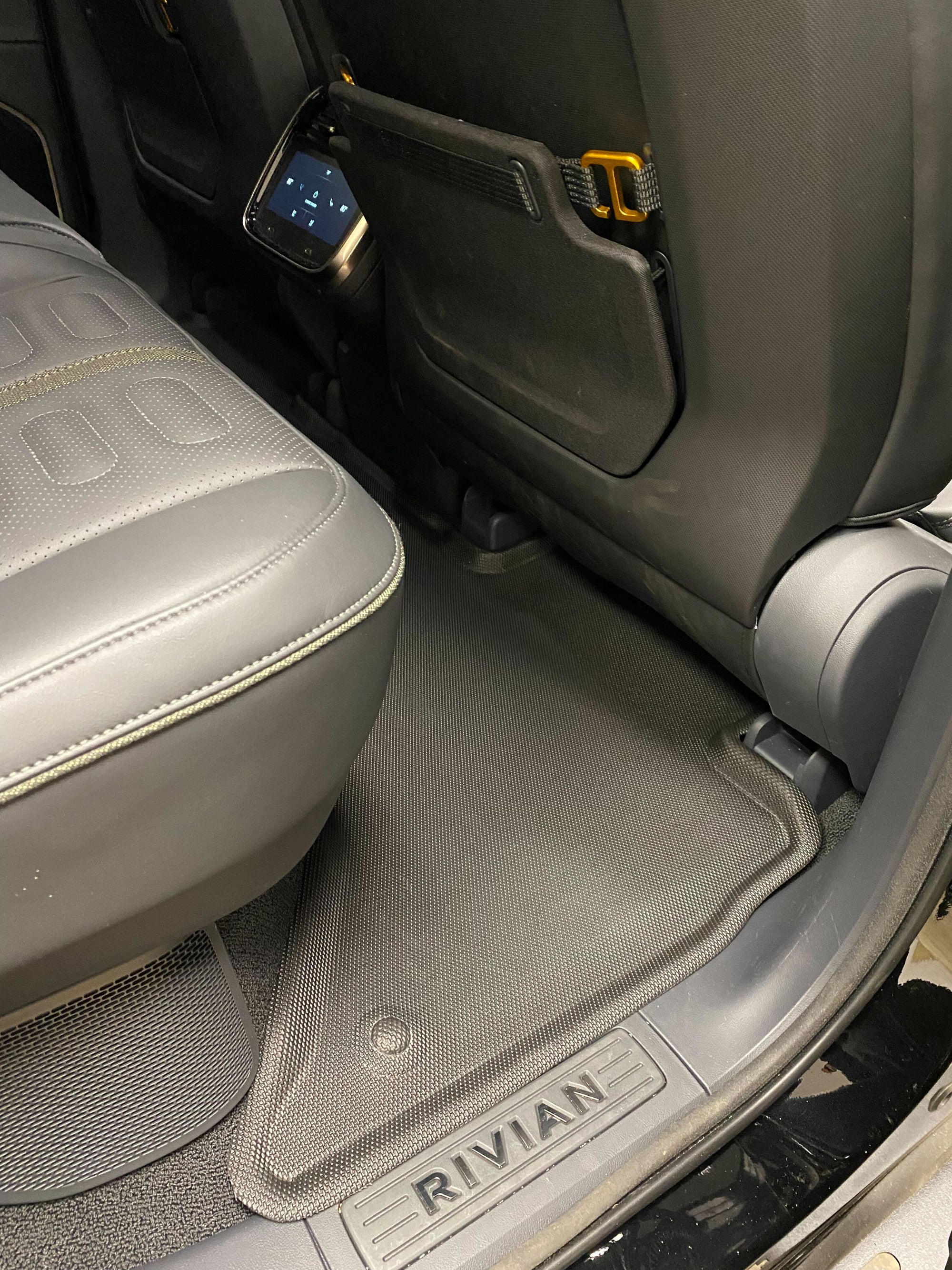 All-Weather Floor & Frunk Mats by 3D MAXpider KAGU Series Custom Fit for Rivian R1T / R1S