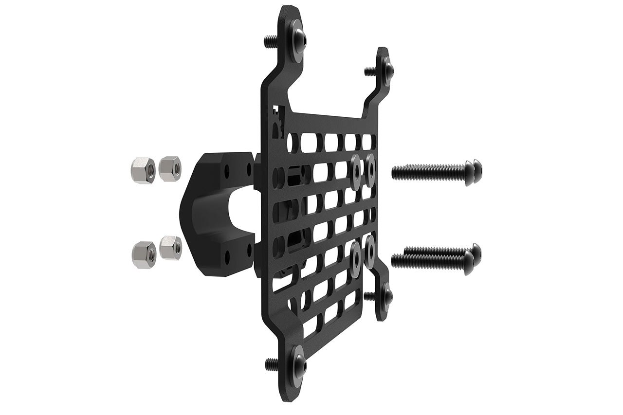 No Mods Bolt-On License Plate Mount Kit for Rivian R1T / R1S by BuiltRight