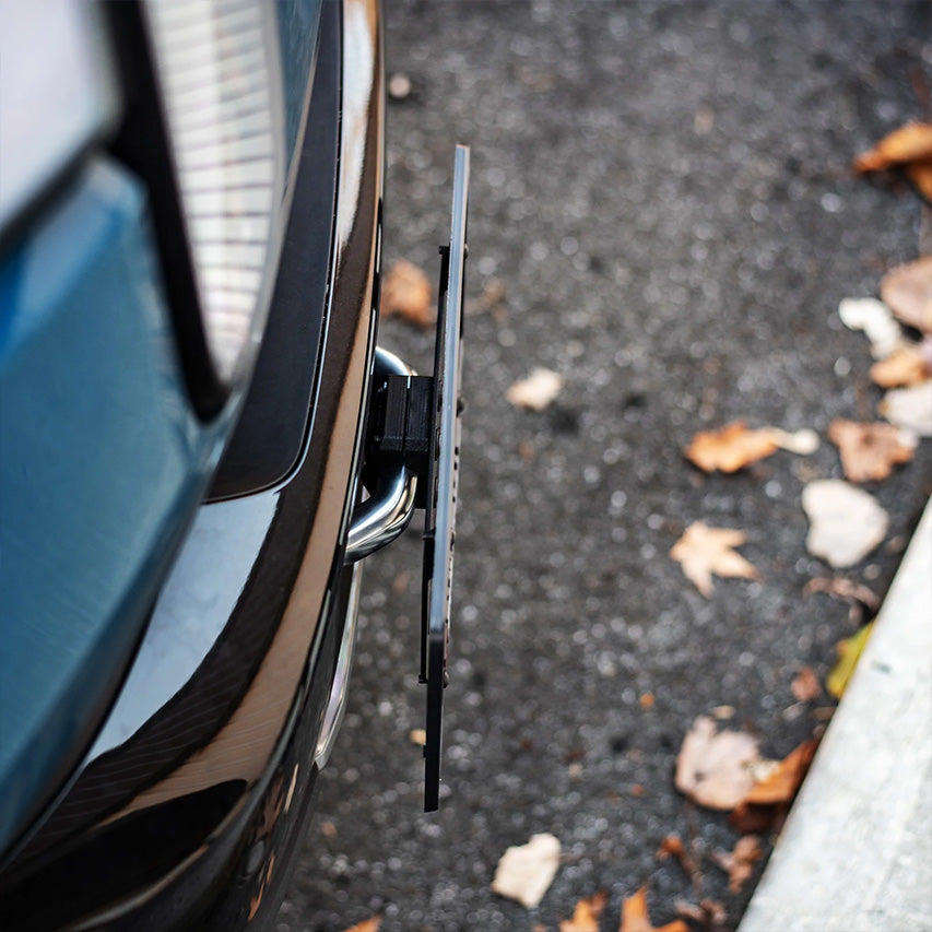 No Mods Bolt-On License Plate Mount Kit for Rivian R1T / R1S by BuiltRight