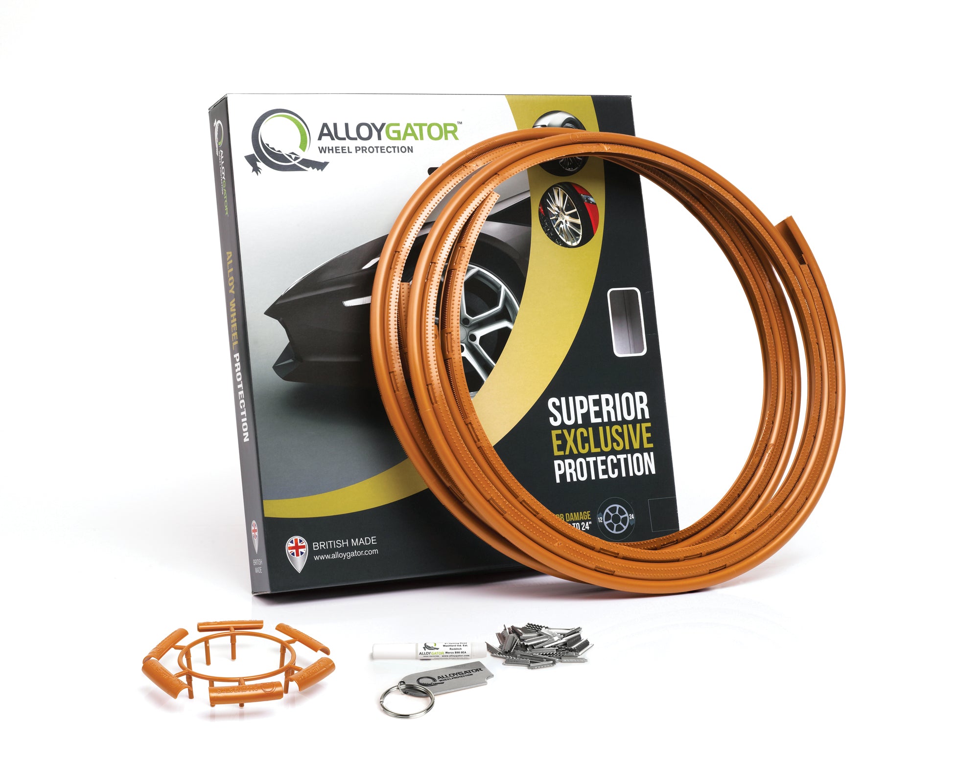 Tesla Model S 3 X Y Wheel Rim Protector - AlloyGator Curb Rash Protection System (Set of 4)