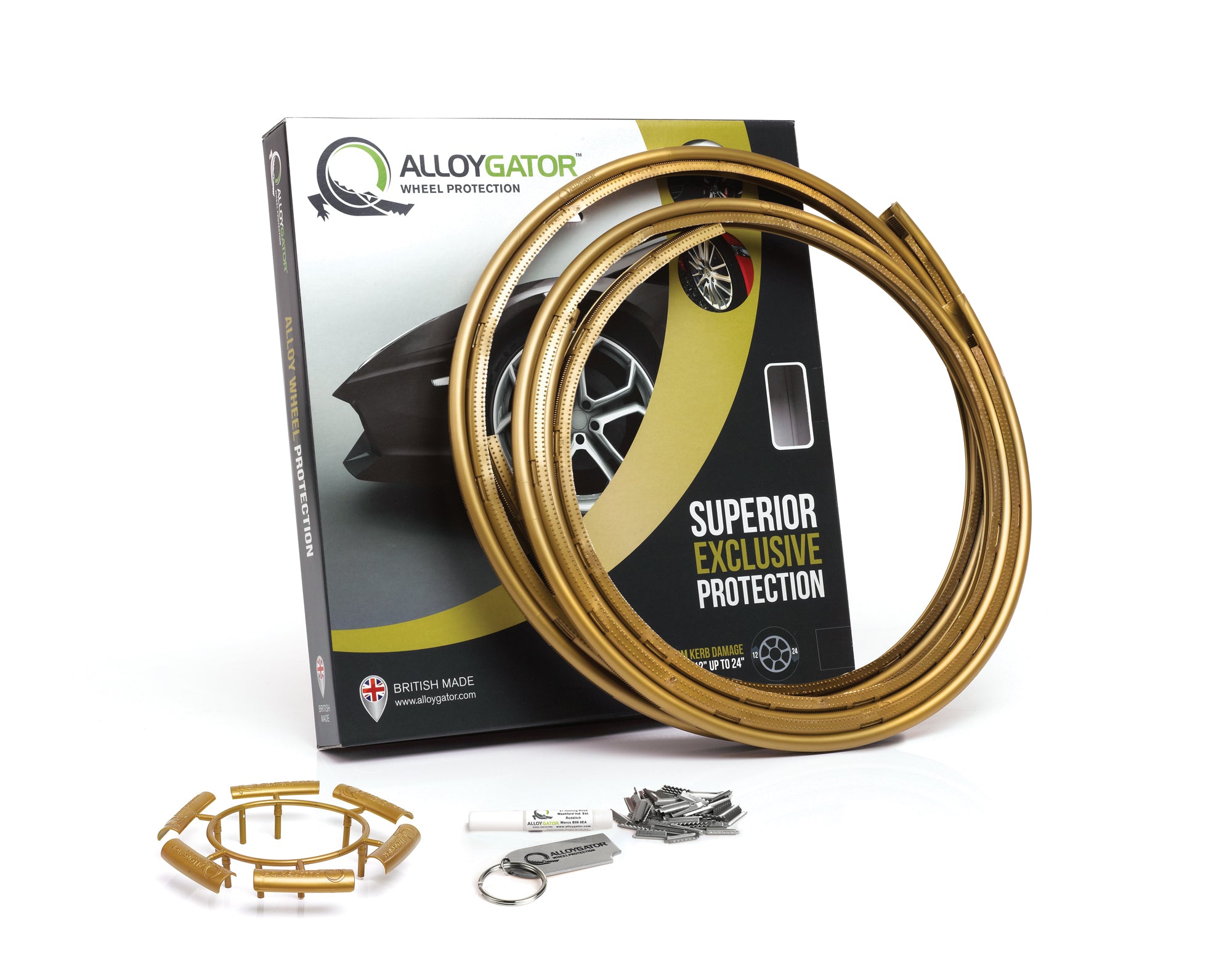 Tesla Model S 3 X Y Wheel Rim Protector - AlloyGator Curb Rash Protection System (Set of 4)