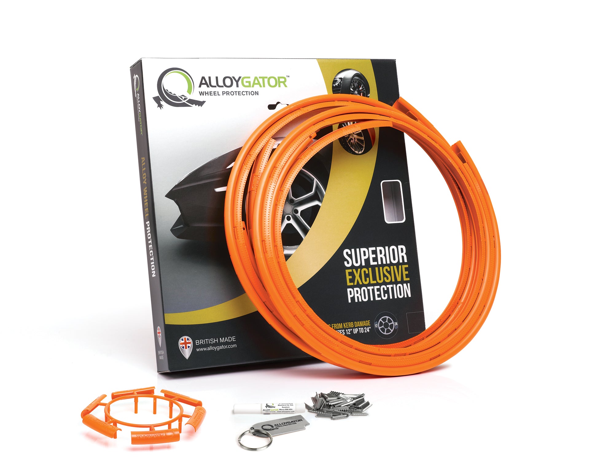 Tesla Model S 3 X Y Wheel Rim Protector - AlloyGator Curb Rash Protection System (Set of 4)