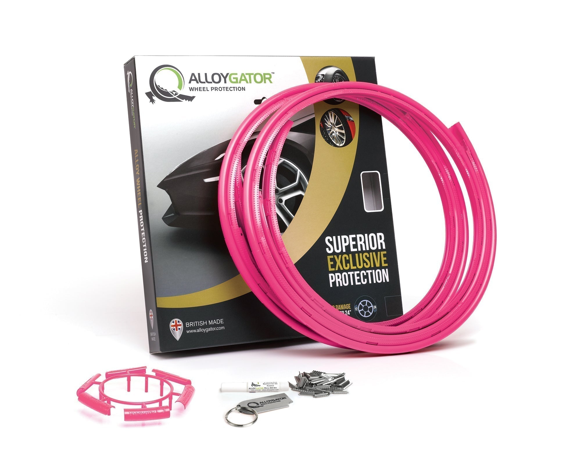 Kia EV6 / Niro Wheel Rim Protector - AlloyGator Curb Rash Protection System (Set of 4)