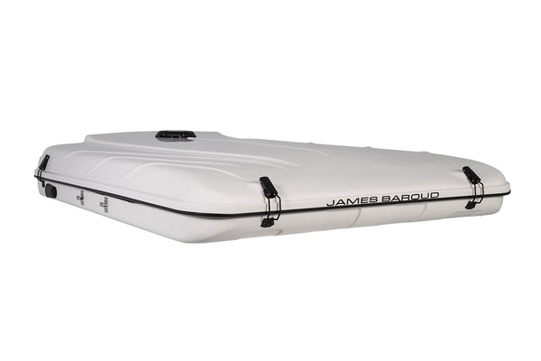 james baroud rooftop tent Evolution Series SPACE Hard Shell Vehicle Roof / Bed Top Camping FRAME:WHT&GRY CBLT AN Campingplatz Campeggio Torre Salinas 27.5