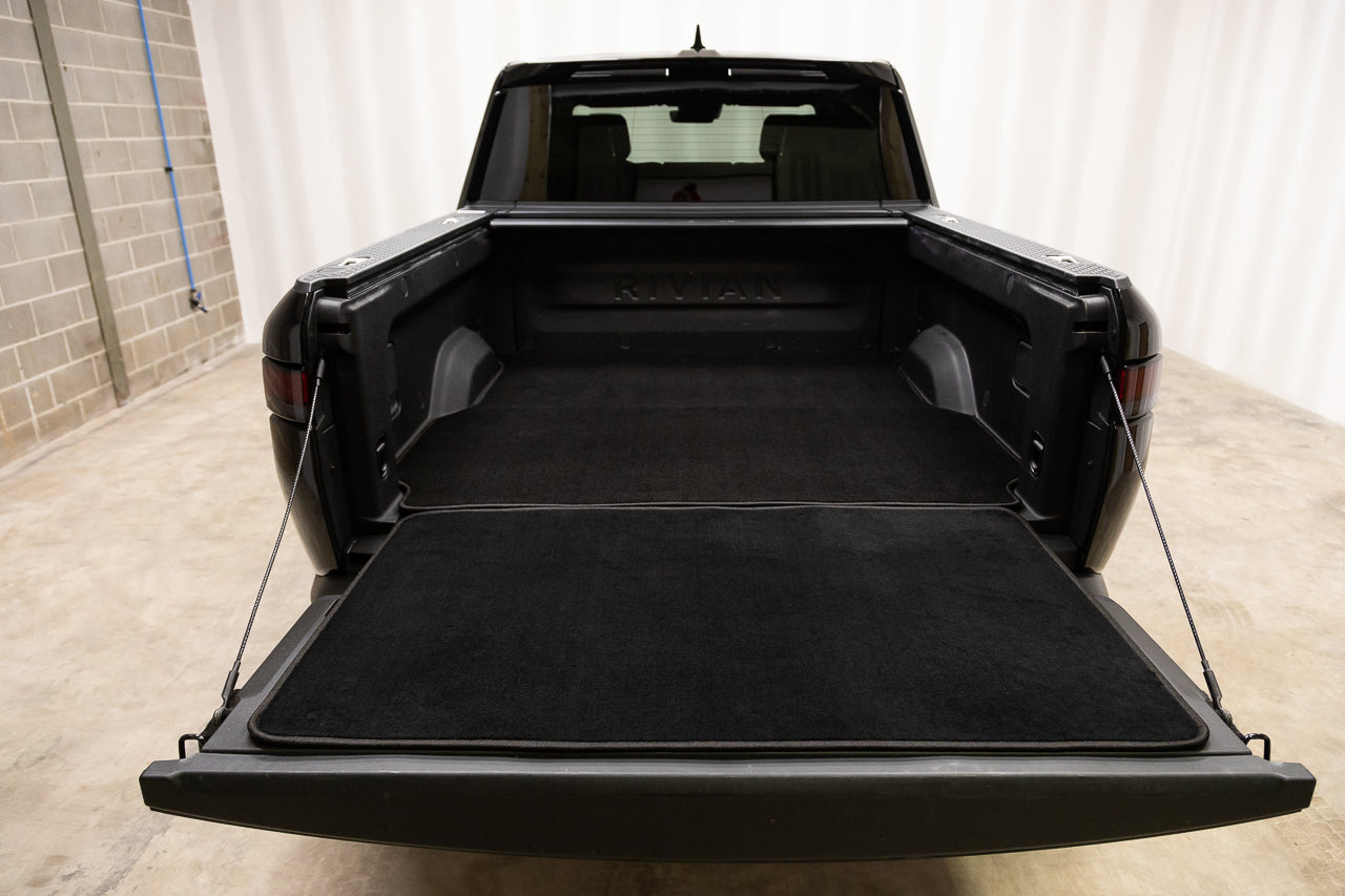 Team 1EV Precision Fitment Carpet Floor / Bed / Frunk Mats for Rivian R1T