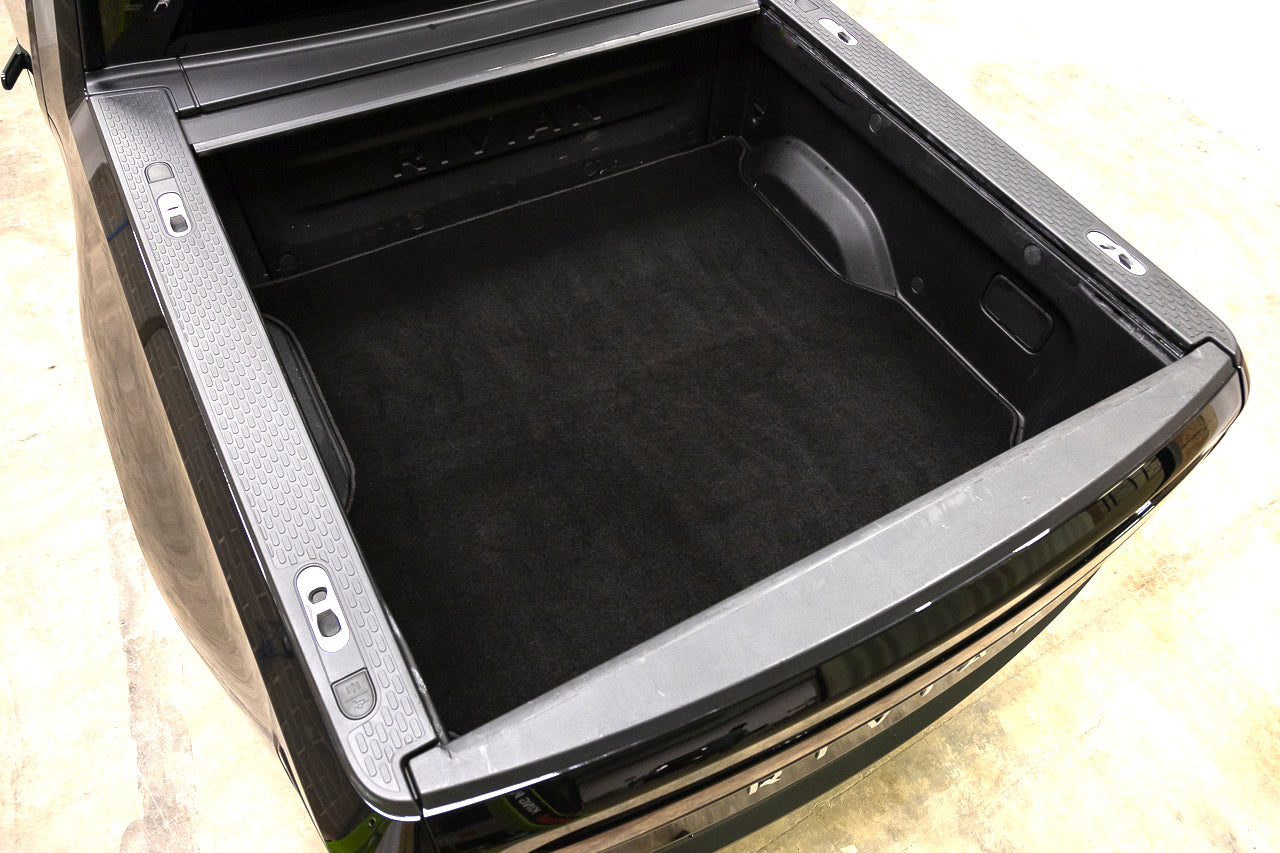 Team 1EV Precision Fitment Carpet Floor / Bed / Frunk Mats for Rivian R1T
