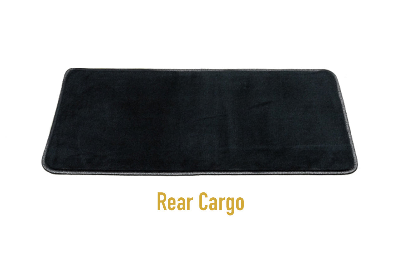 Team 1EV Precision Fitment Carpet Floor / Cargo / Frunk Mats for Rivian R1S