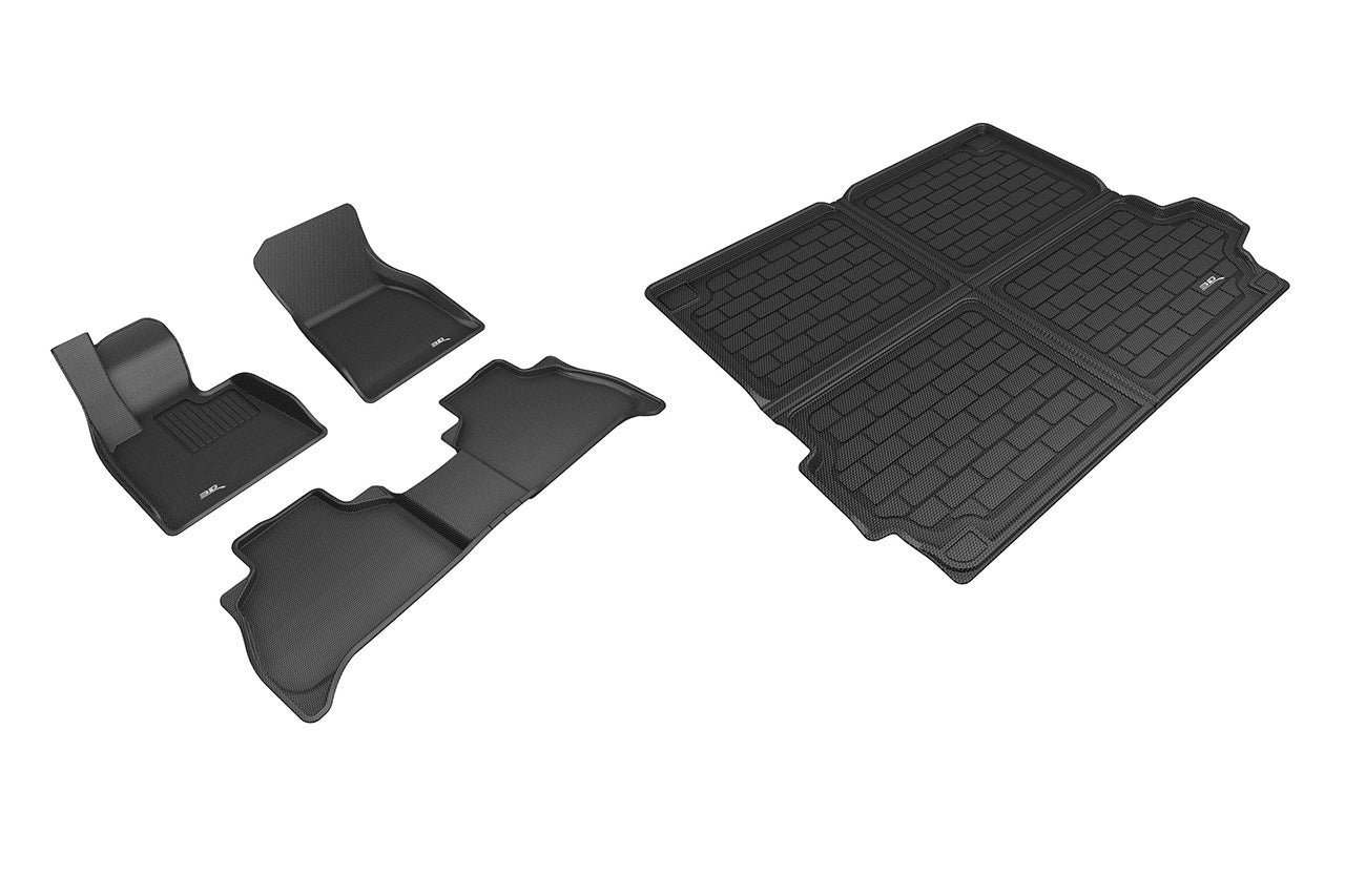 BMW X5 xDrive50e Hybrid G05 2024 MAXpider 3D Kagu All-Weather Custom Fit Floor Liner Mats