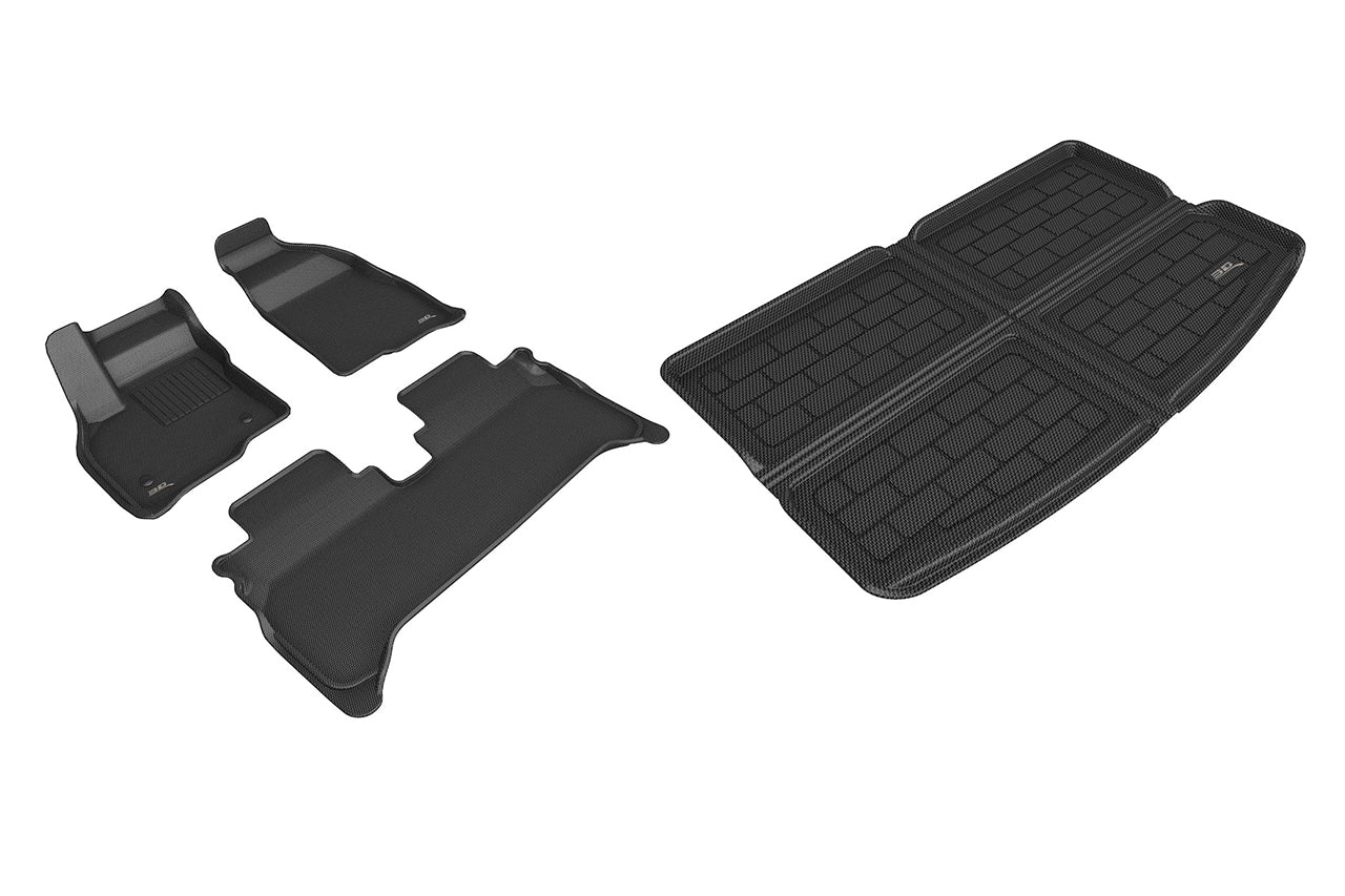 Chevrolet Bolt EUV 2022 2023 MAXpider 3D Kagu All-Weather Custom Fit Floor Mats