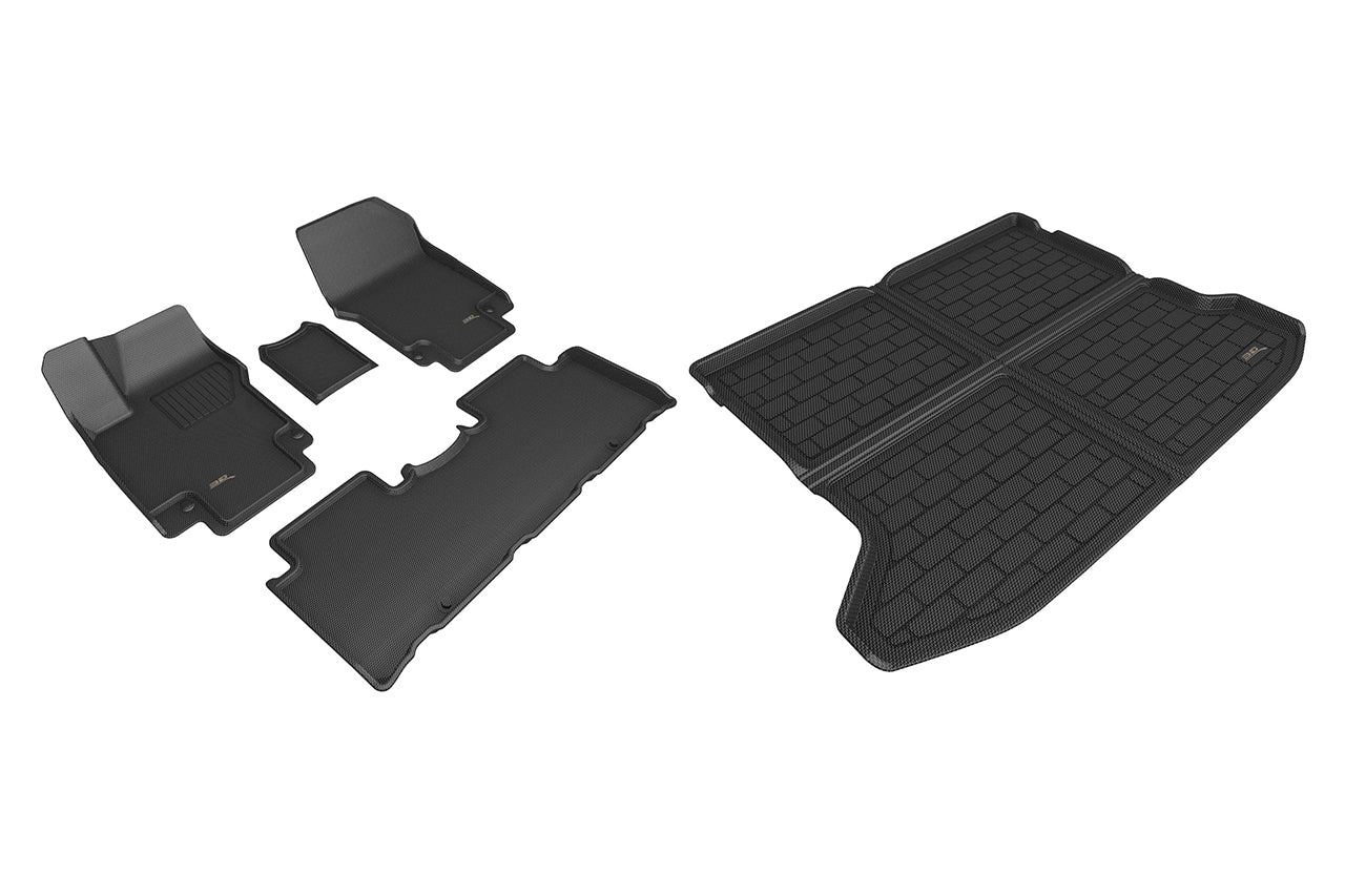 Hyundai Ioniq 5 LIMITED trim MAXpider 3D Kagu All-Weather Custom Fit Floor Liner Mats