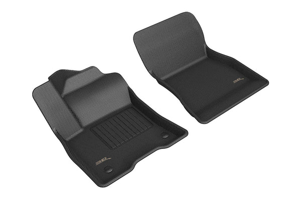 WENNEBIRD Carpet Floor Mats For Mercedes-Benz GLB/EQB (2020-2025) - 0.5" Thick Plush Front Row Liners, 2-Piece Set