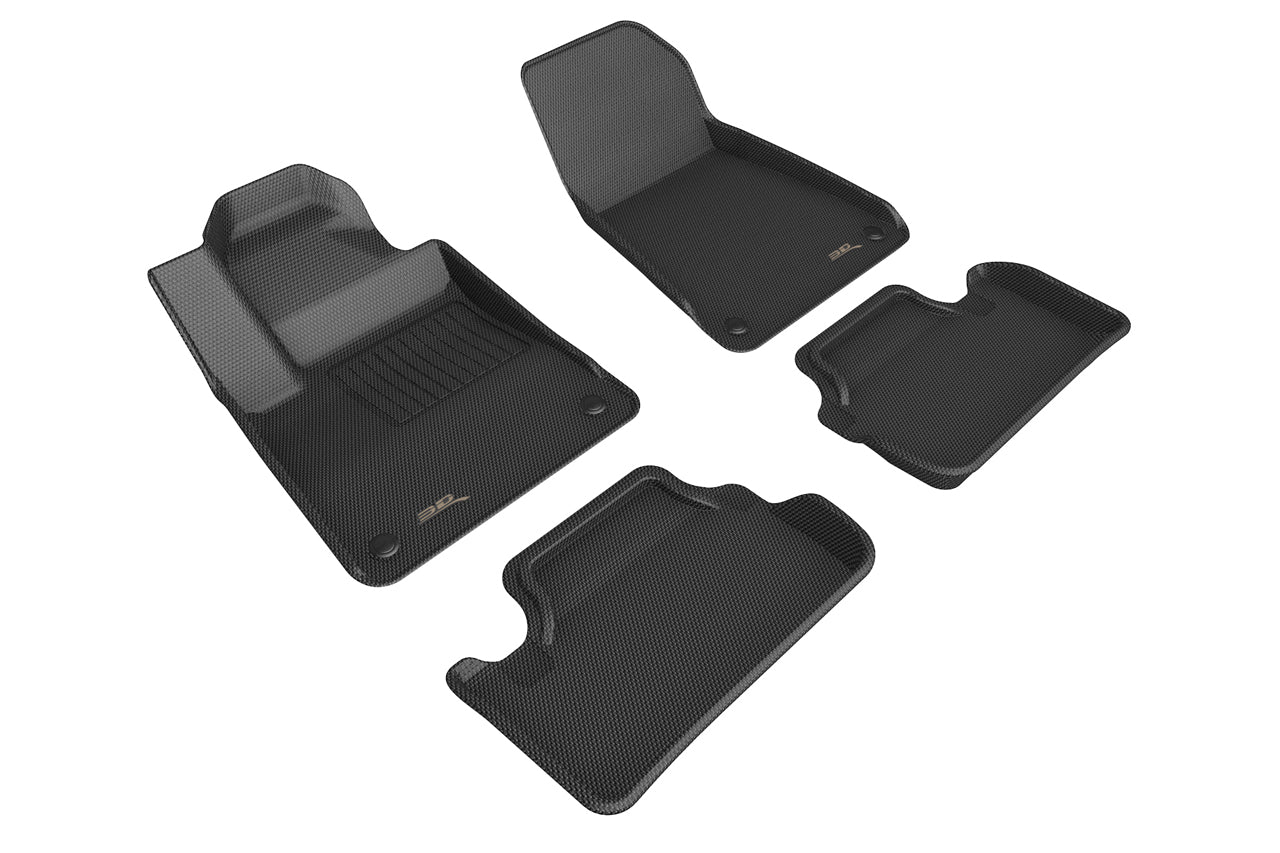 Polestar 2 All Weather Custom Fit Floor Liner Mats by 3D - KAGU Series - Maxspider tech