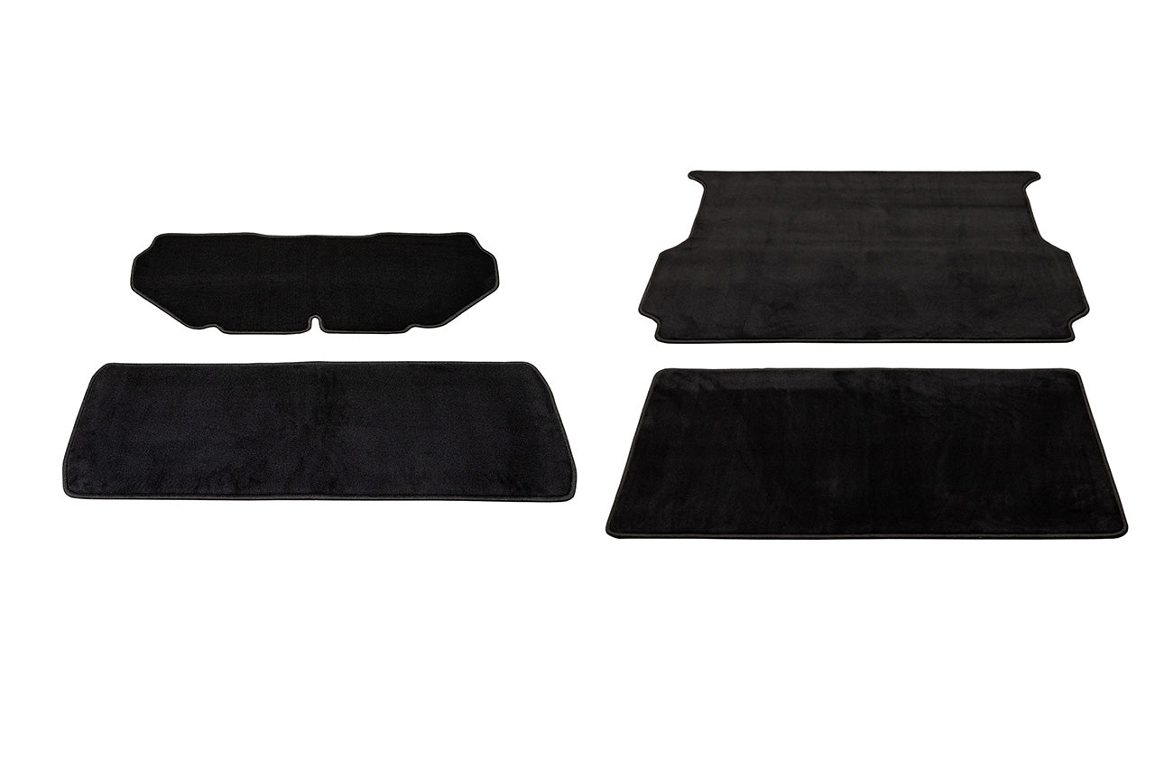 Team 1EV Precision Fitment Carpet Floor / Bed / Frunk Mats for Rivian R1T