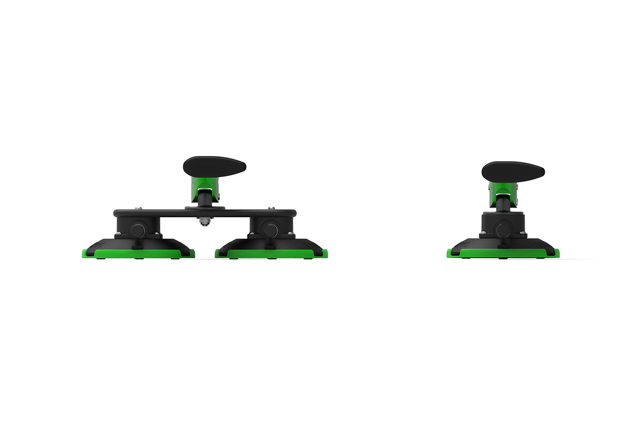 TreeFrog Pro Black Vacuum Mounted Crossbar Multi-Sport & Cargo Roof Rack