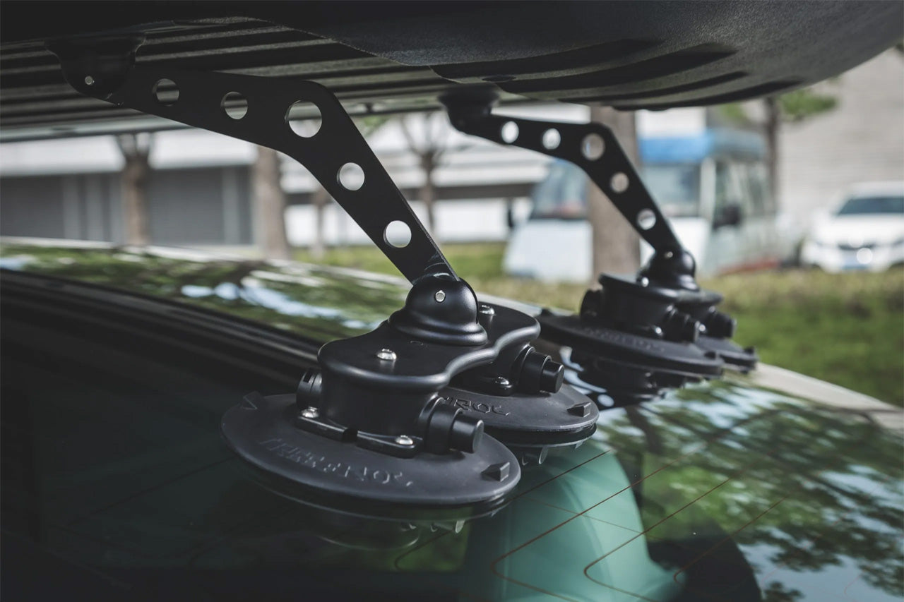 TreeFrog Pro Rack 22x Extended / Hatchback Vacuum Mounted Roof Cargo Box Attachment Kit