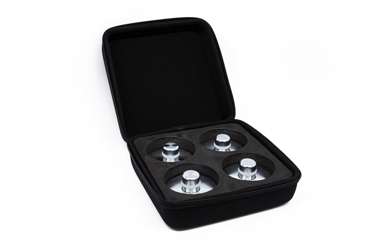 LMaxx Series Billet Aluminum Lucid Lifting Jack Adapter Pad Pucks & Case